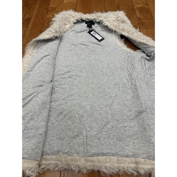 AS by DF Faux Fur Vest golden hour fur vest with pockets cream white size s new - Picture 6 of 7